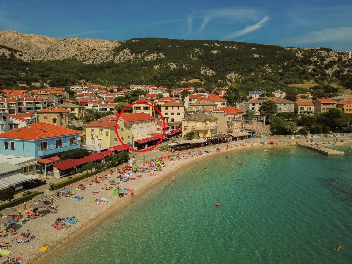 Apartment By The Sea Baška Esterno foto